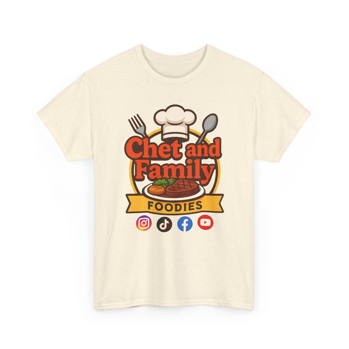 Chet and Family Foodies Tee