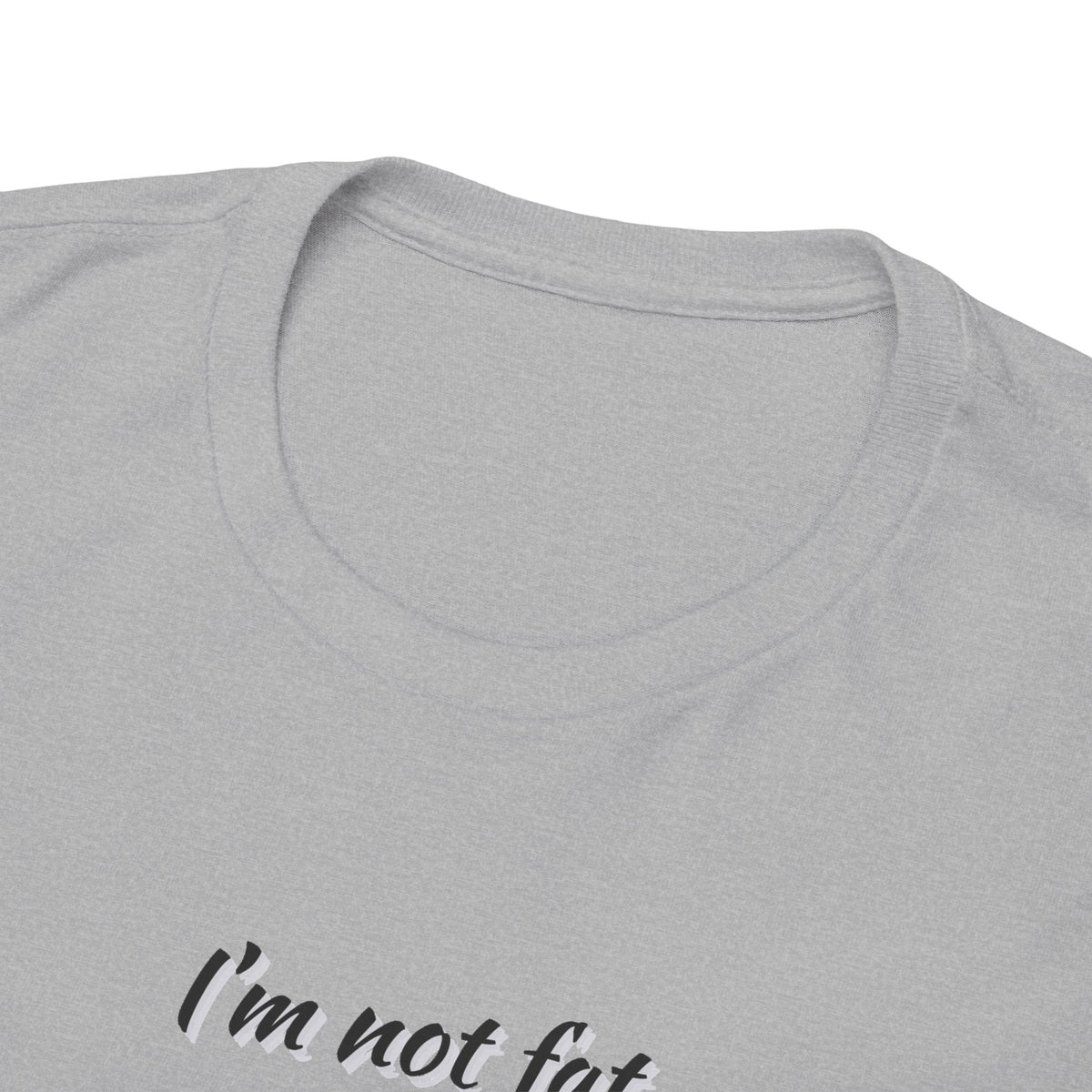 Goddess Sized Tee — "I'm not fat, I'm Goddess Sized" Empowerment T‑Shirt | Andi B. Designs