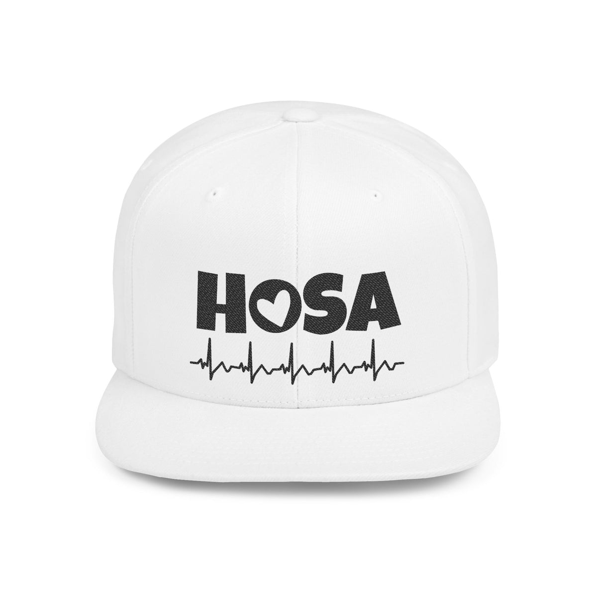 HOSA Heartbeat Flatbill Snapback - Black Edition