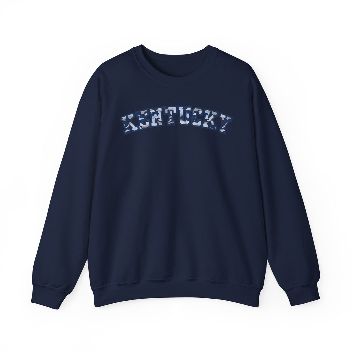 Kentucky Blue Grey Camo Sweatshirt