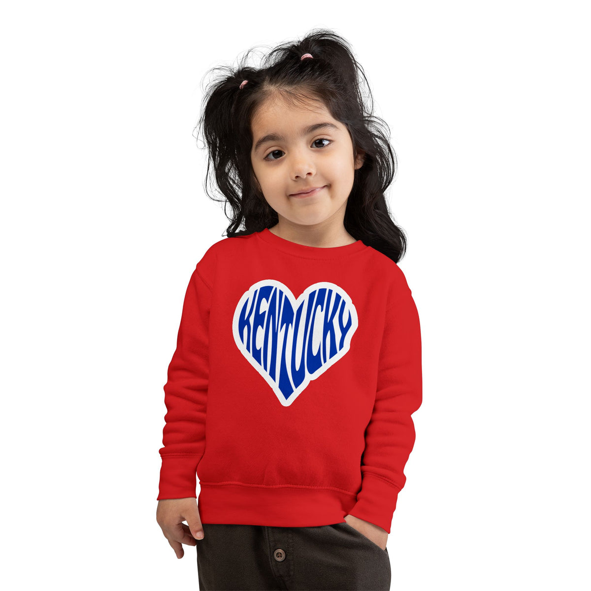 Kentucky Heart Kids Crewneck