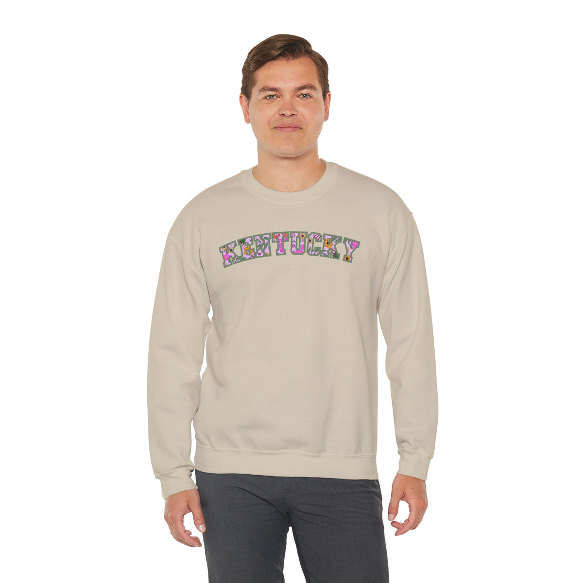 Kentucky Garden Floral Crewneck Sweatshirt
