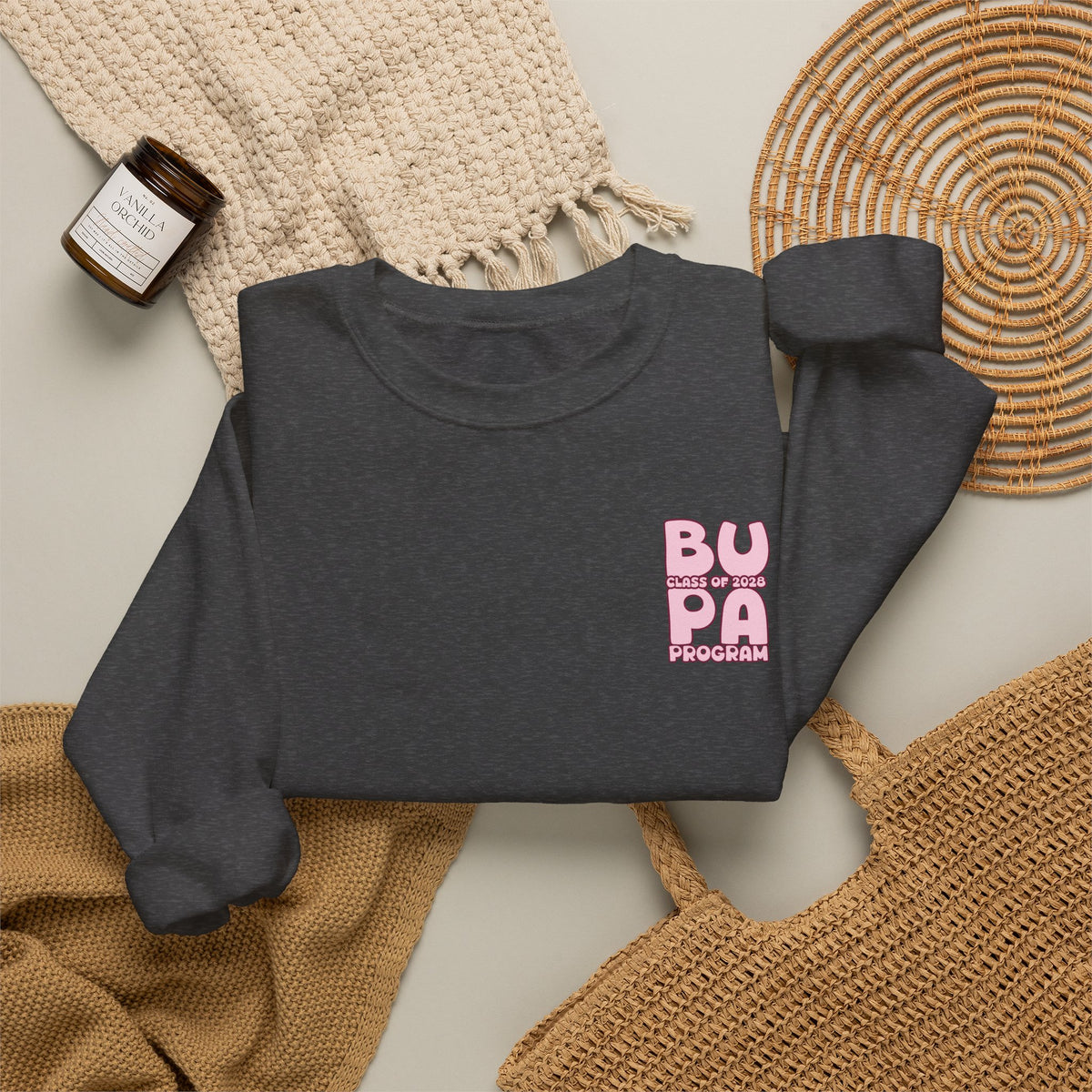 Brescia PA Program Warm Ombre Crewneck Sweatshirt