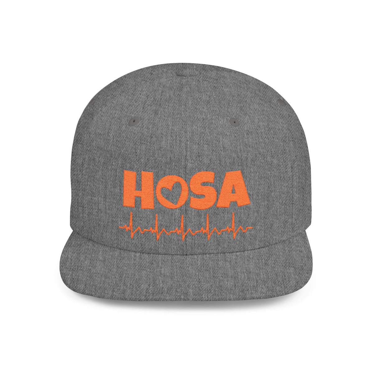 HOSA Heartbeat Flatbill Snapback - Orange Edition