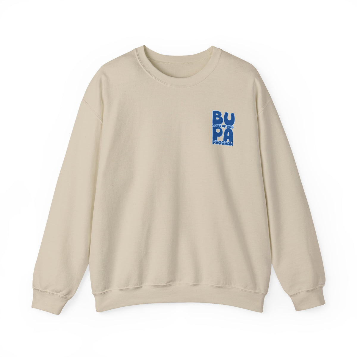 Brescia PA Program Blue Ombre Graphic Crewneck Sweatshirt