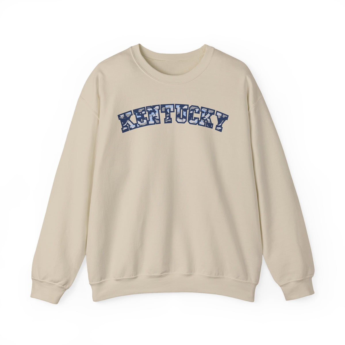 Kentucky Blue Grey Camo Sweatshirt