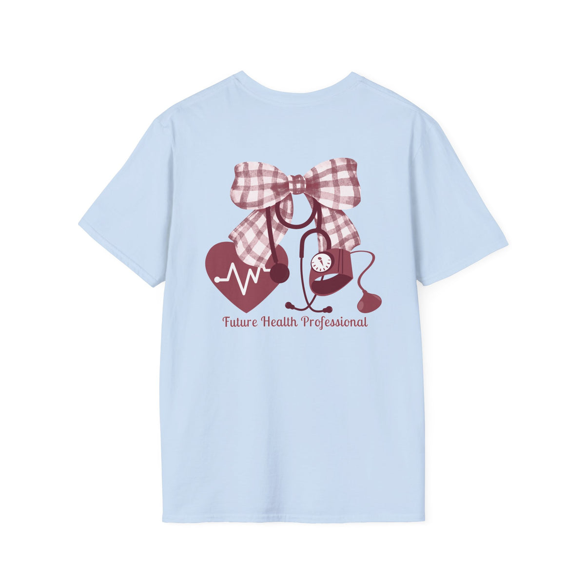 HOSA Tee with bow, stethoscope, bp cuff - Unisex T-Shirt