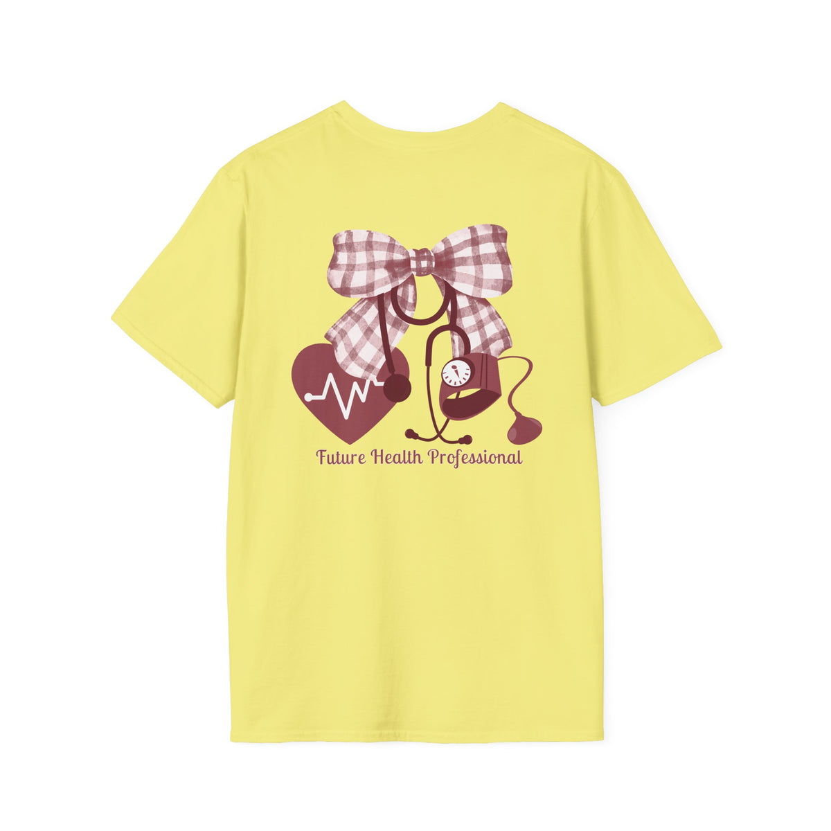 HOSA Tee with bow, stethoscope, bp cuff - Unisex T-Shirt