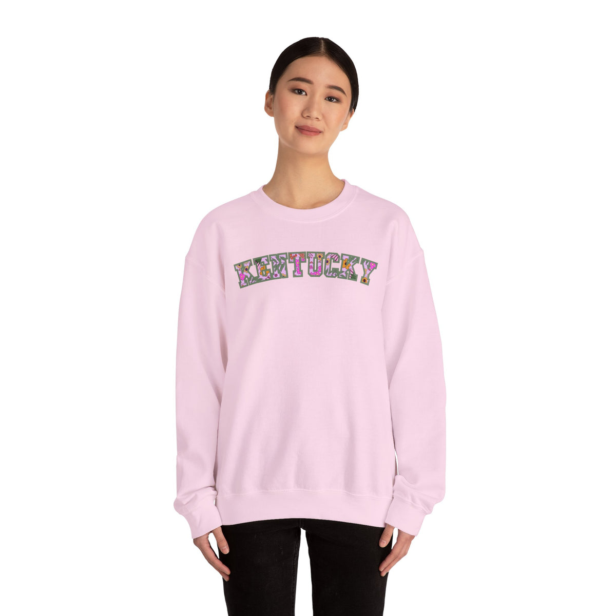 Kentucky Garden Floral Crewneck Sweatshirt