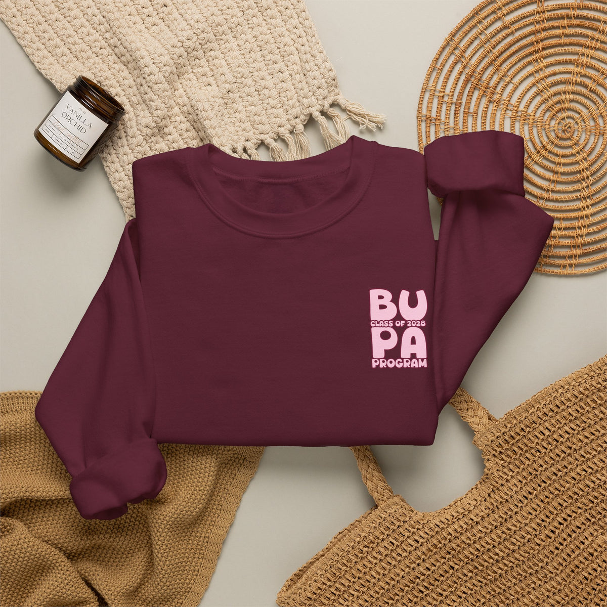 Brescia PA Program Warm Ombre Crewneck Sweatshirt