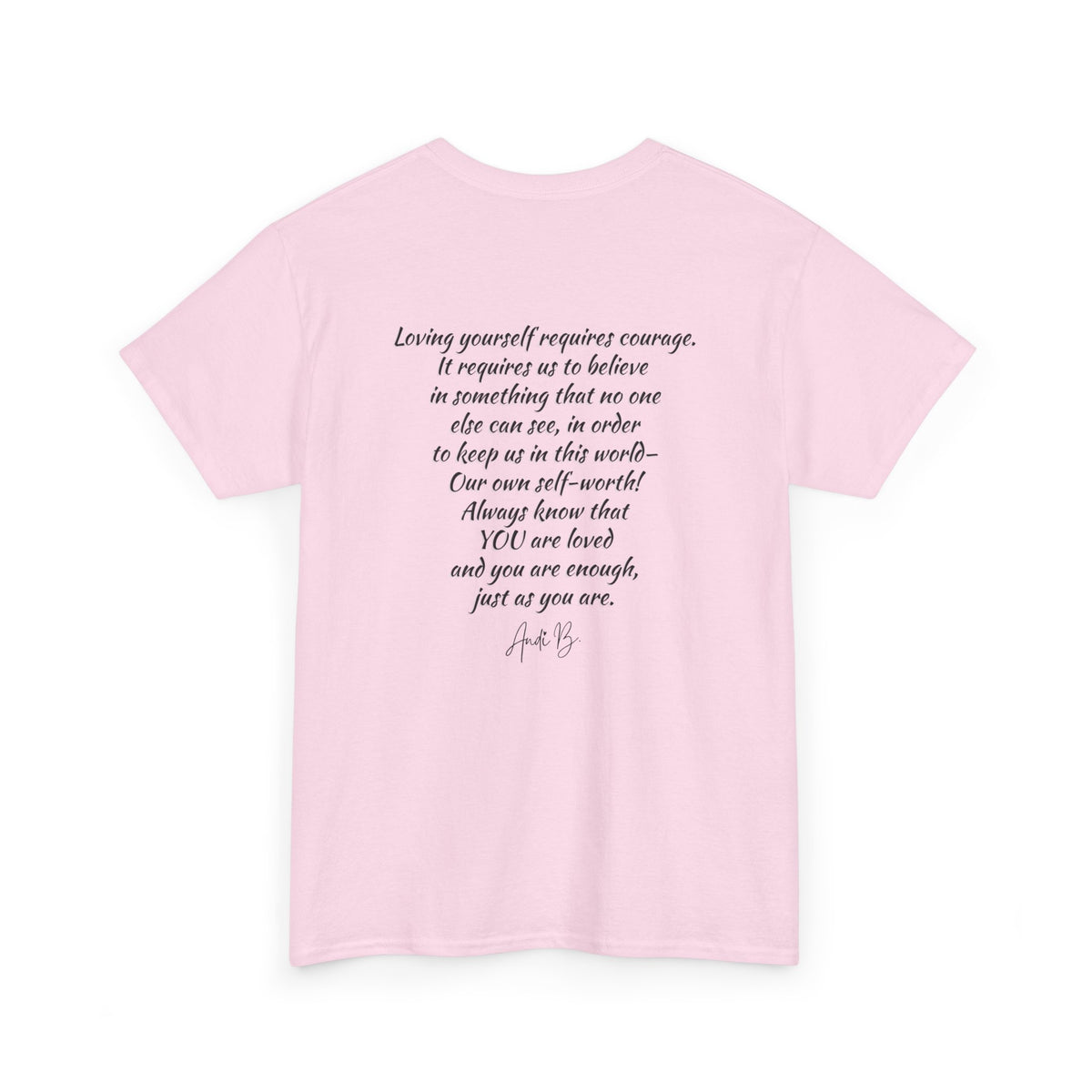 Goddess Tee #2 — "I'm Not Fat, I'm Goddess Sized" Women's Empowerment T-Shirt | Andi B. Designs