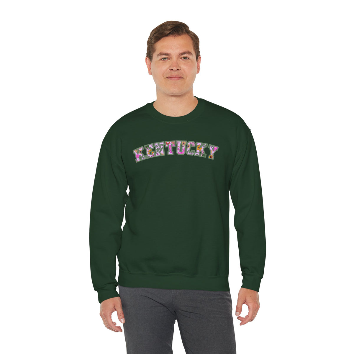 Kentucky Garden Floral Crewneck Sweatshirt