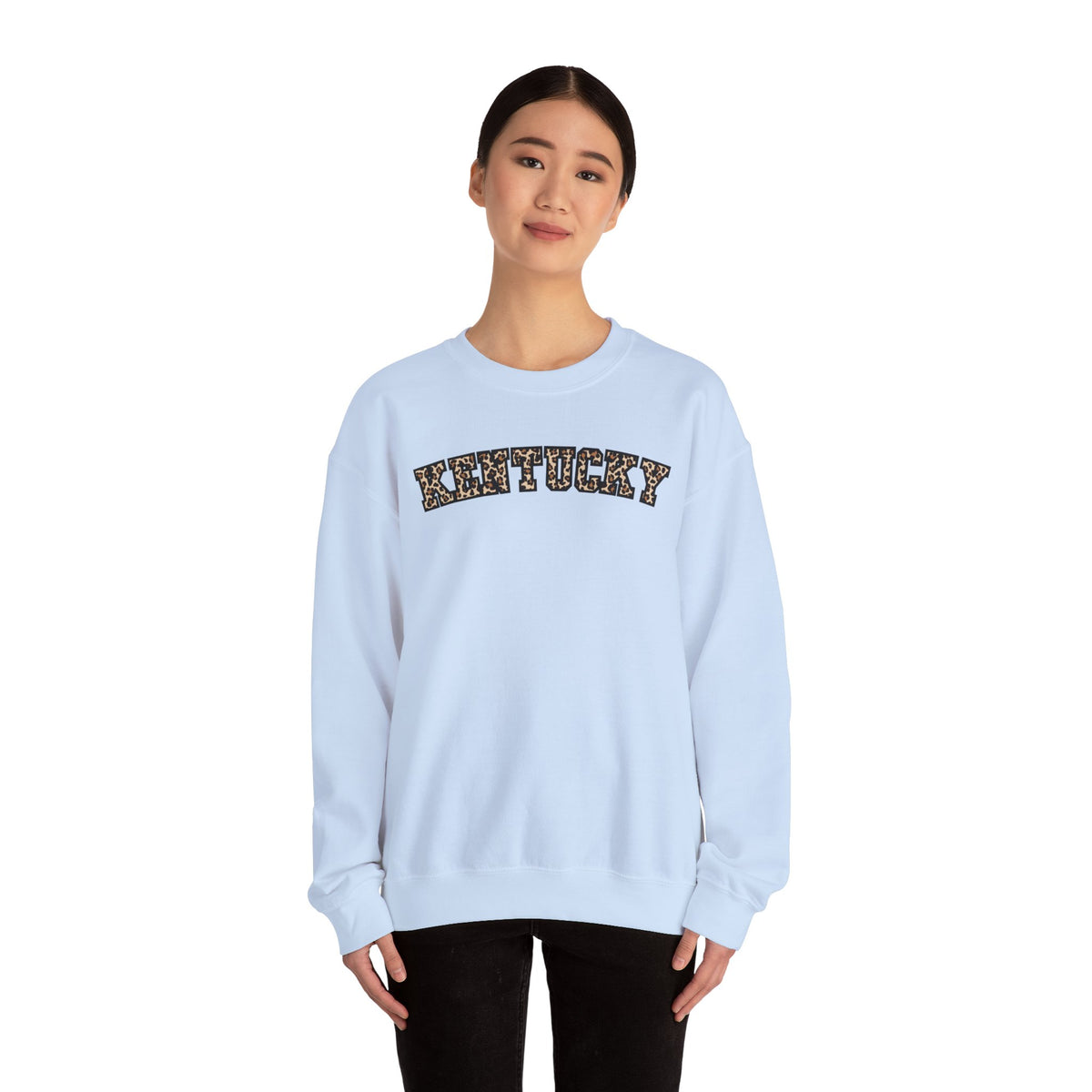 Kentucky Leopard Crewneck Sweatshirt