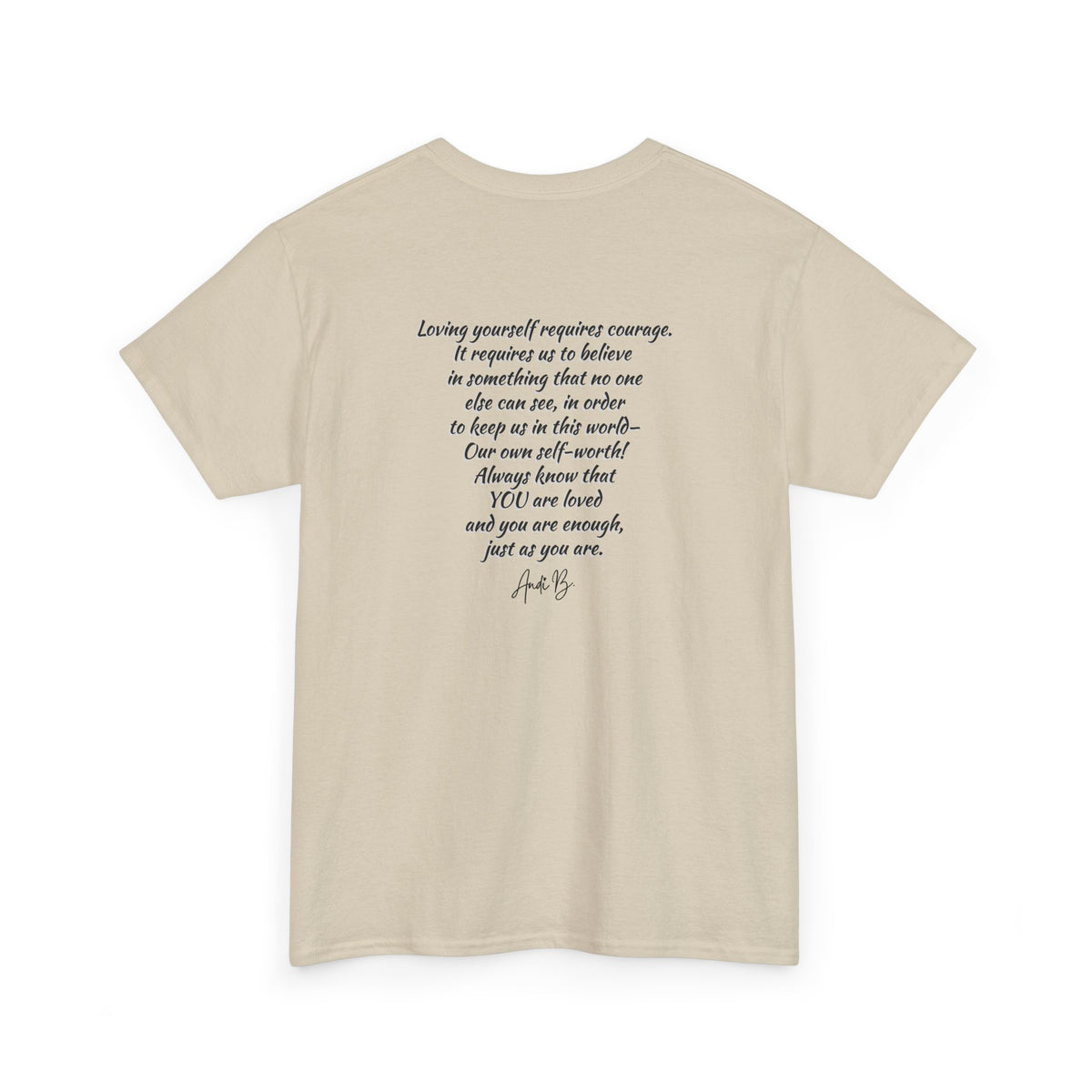 Goddess Sized Tee — "I'm not fat, I'm Goddess Sized" Empowerment T‑Shirt | Andi B. Designs