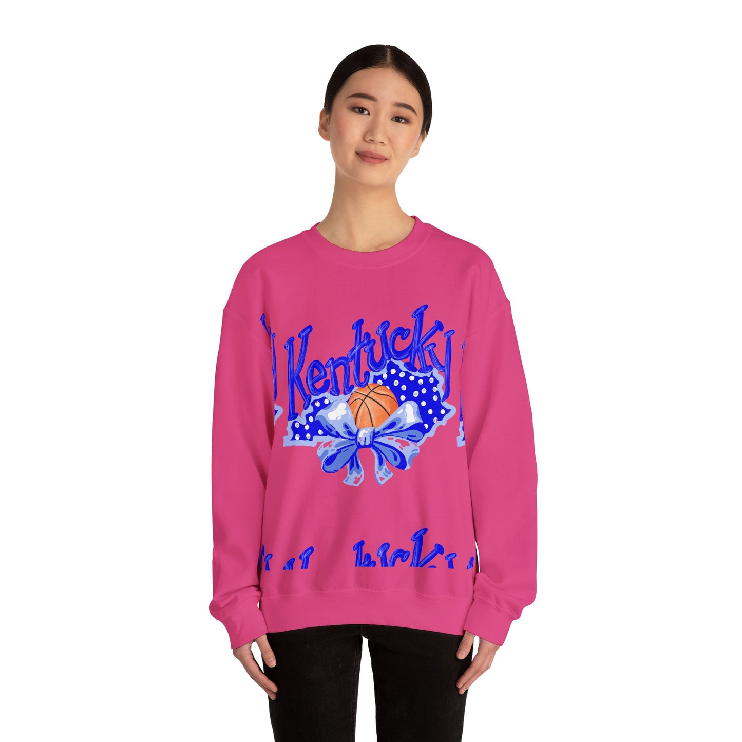 Kentucky, Basketball, and Cute Oh My Crewneck