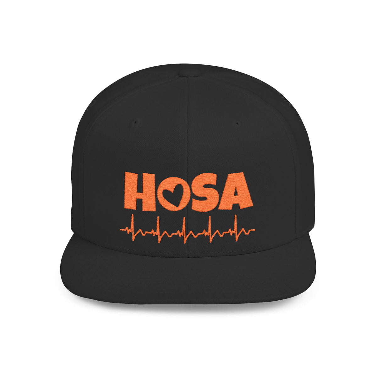 HOSA Heartbeat Flatbill Snapback - Orange Edition