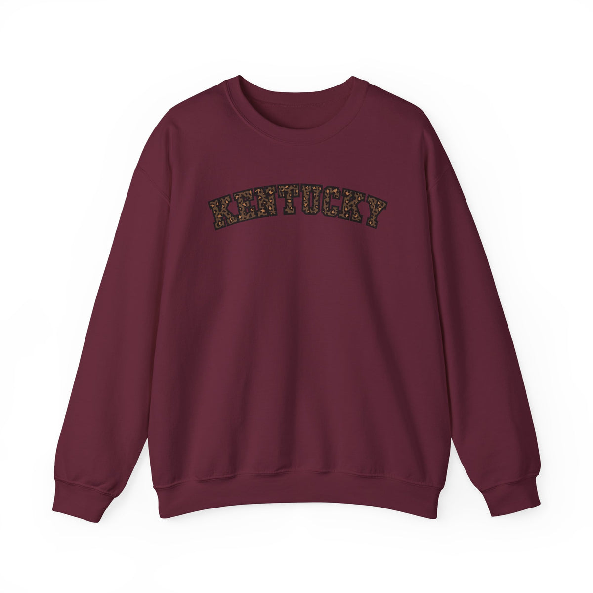 Kentucky Dark Leopard Crewneck Sweatshirt