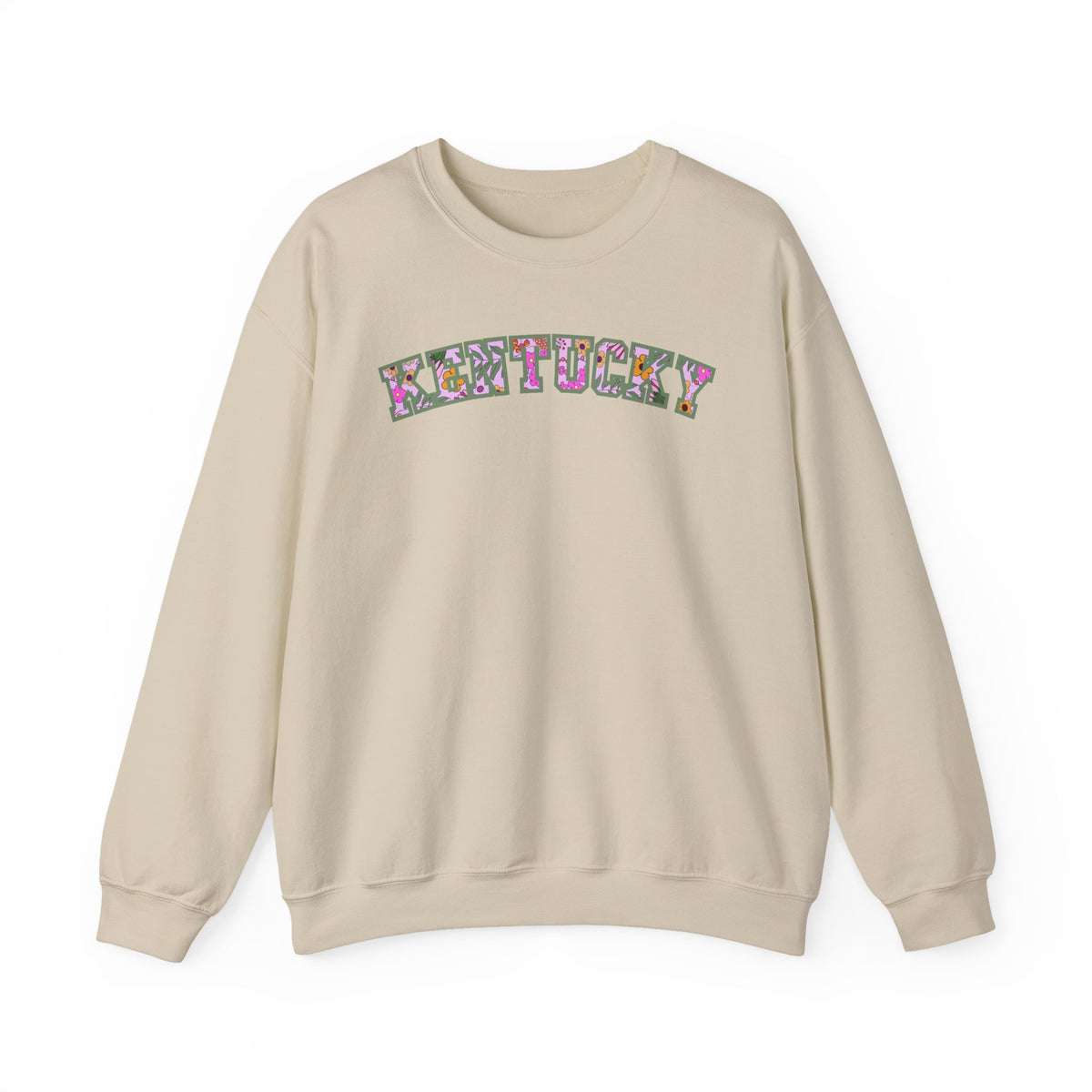 Kentucky Garden Floral Crewneck Sweatshirt