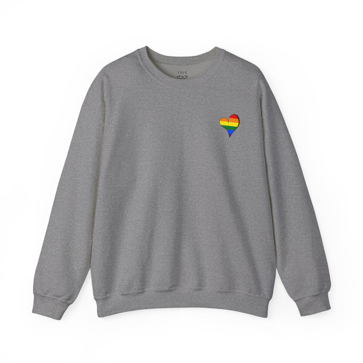 Kentucky Rainbow Stacked Font Crewneck Sweatshirt