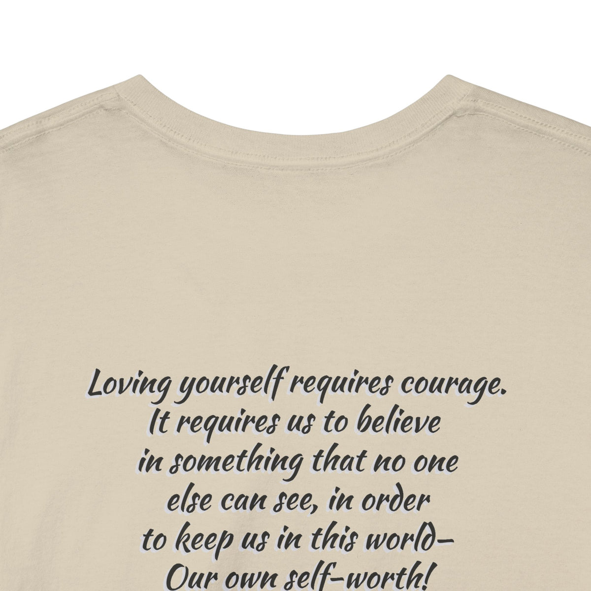 Goddess Sized Tee — "I'm not fat, I'm Goddess Sized" Empowerment T‑Shirt | Andi B. Designs