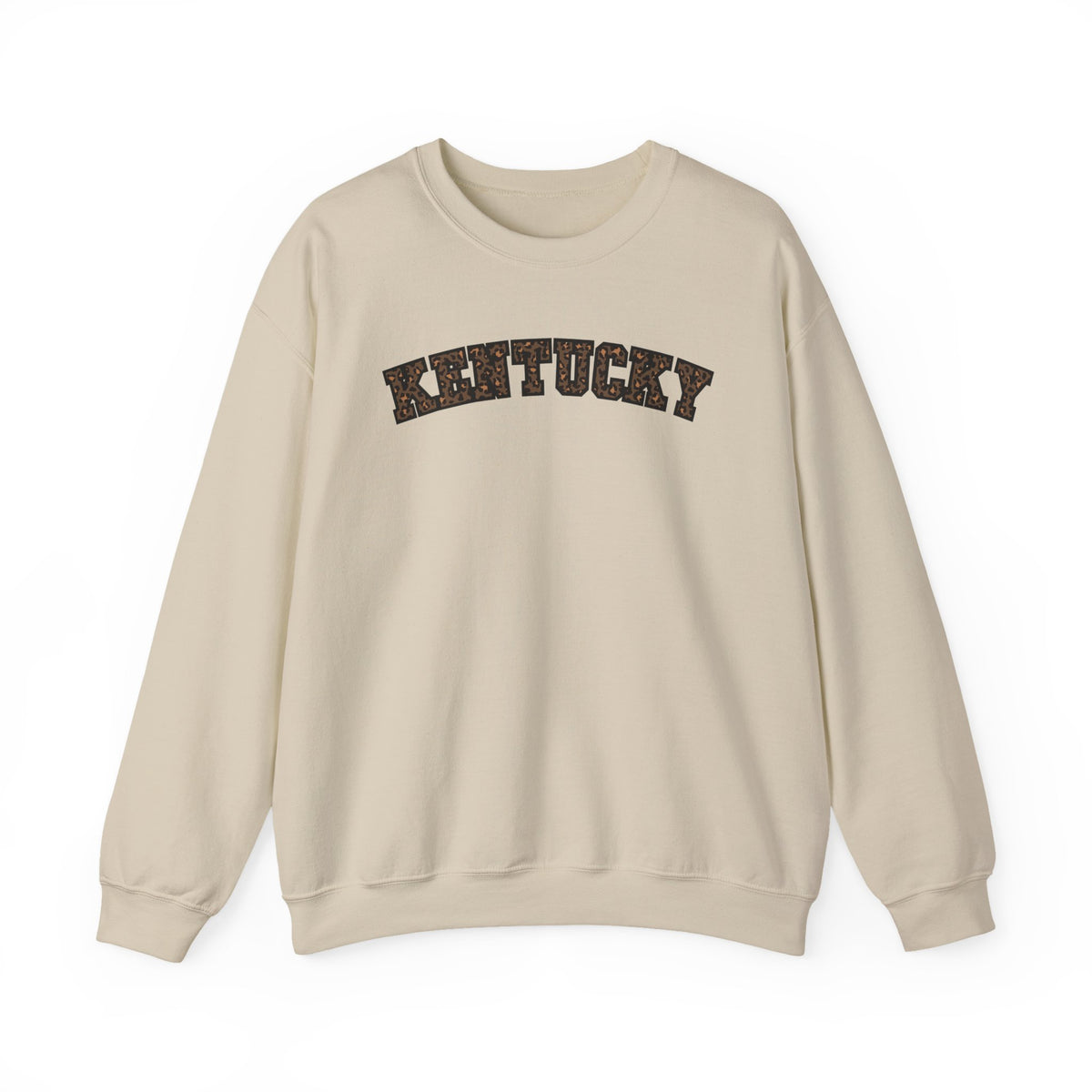 Kentucky Dark Leopard Crewneck Sweatshirt