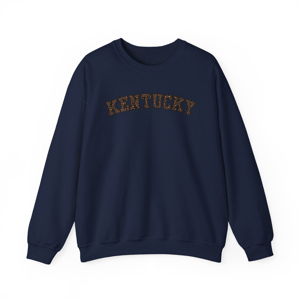 Kentucky Dark Leopard Crewneck Sweatshirt
