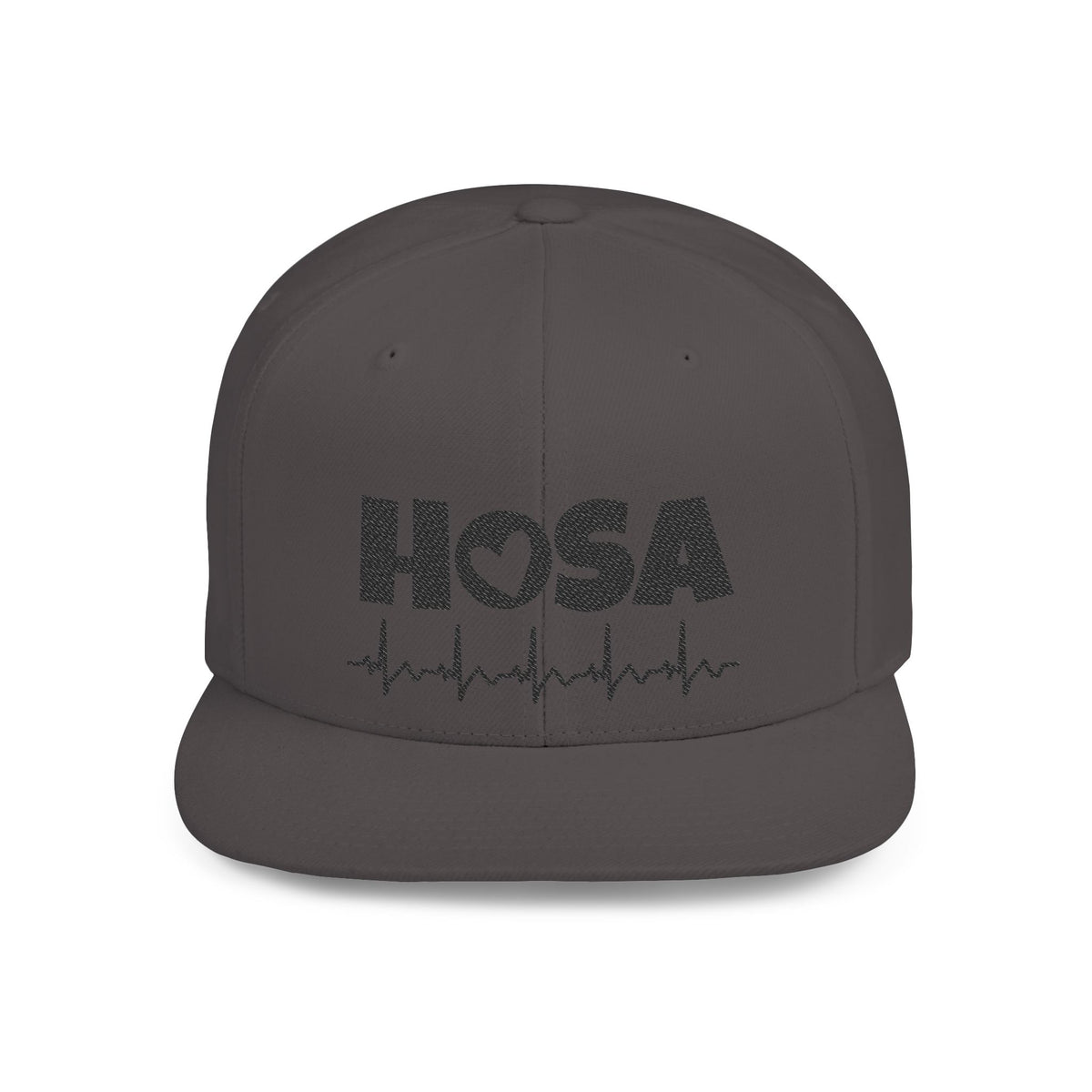 HOSA Heartbeat Flatbill Snapback - Black Edition
