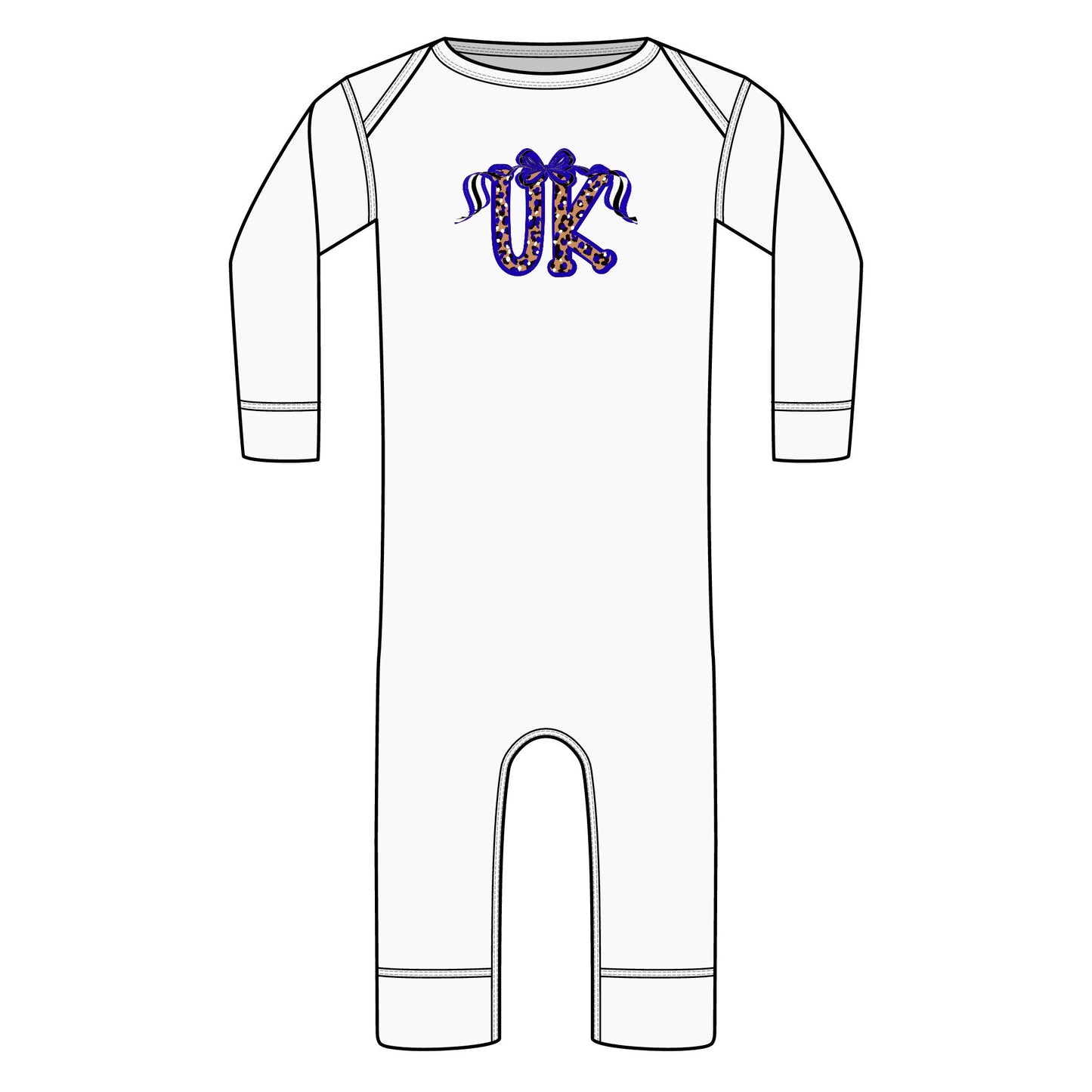 Kentucky Legged Baby Rib Bodysuit
