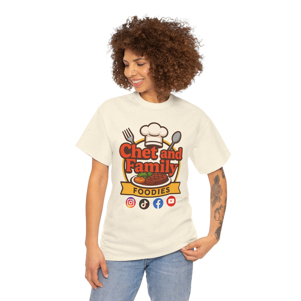 Chet and Family Foodies Tee