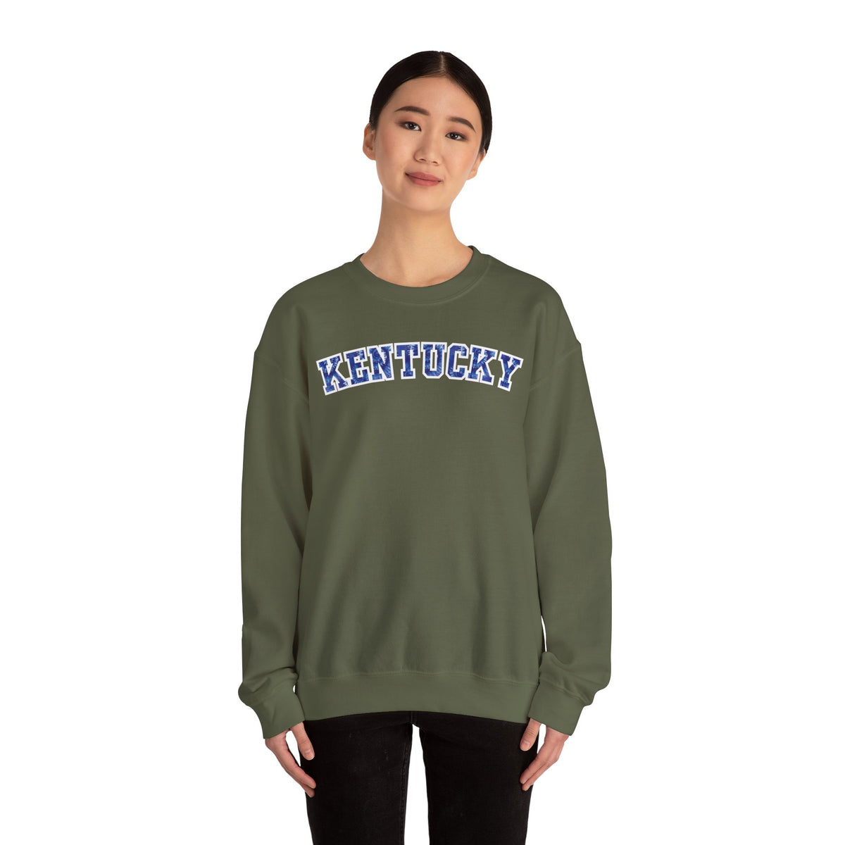 Kentucky Blue Tie-Dye Sweatshirt