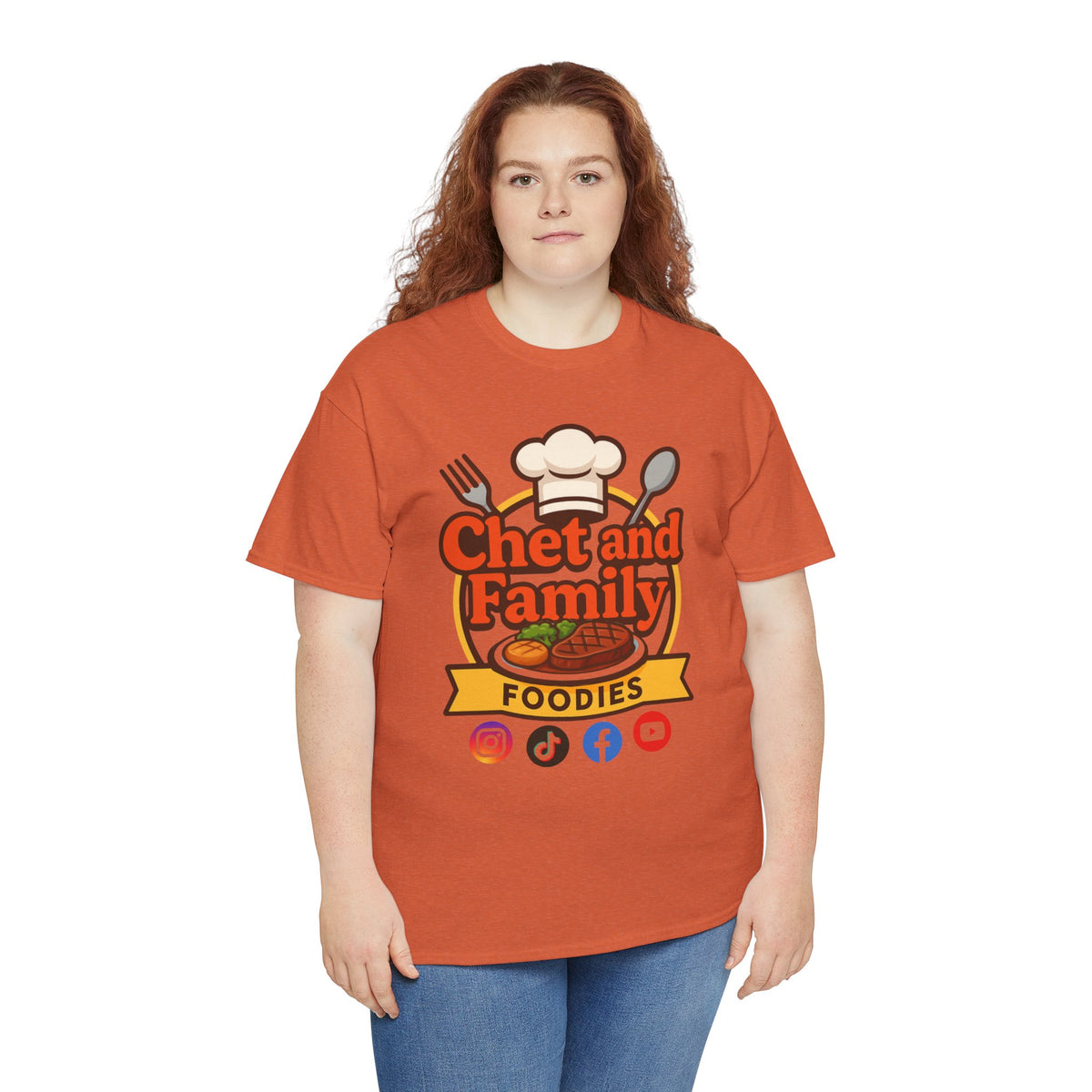 Chet and Family Foodies Tee