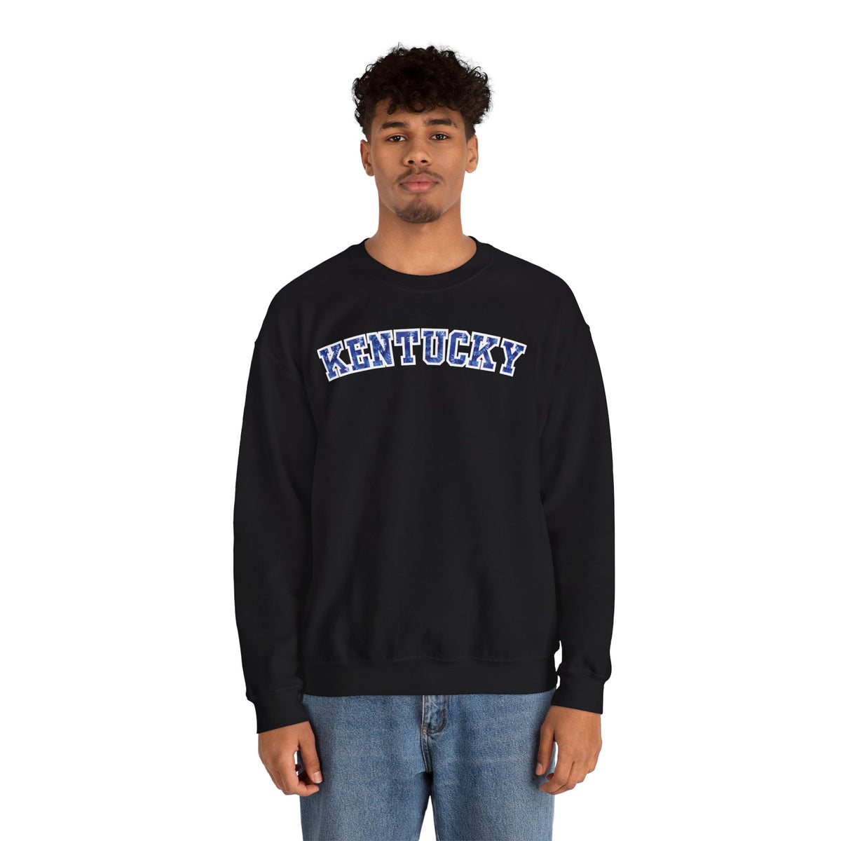 Kentucky Blue Tie-Dye Sweatshirt