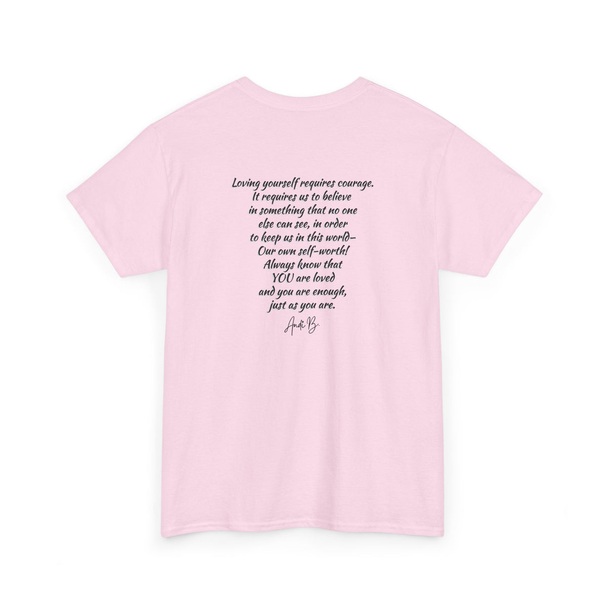 Goddess Sized Tee — "I'm not fat, I'm Goddess Sized" Empowerment T‑Shirt | Andi B. Designs