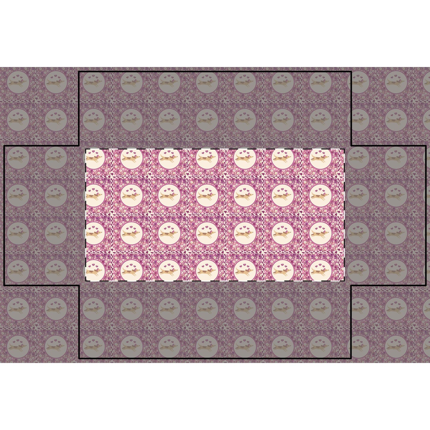 Playful Doxie Fitted Crib Sheet