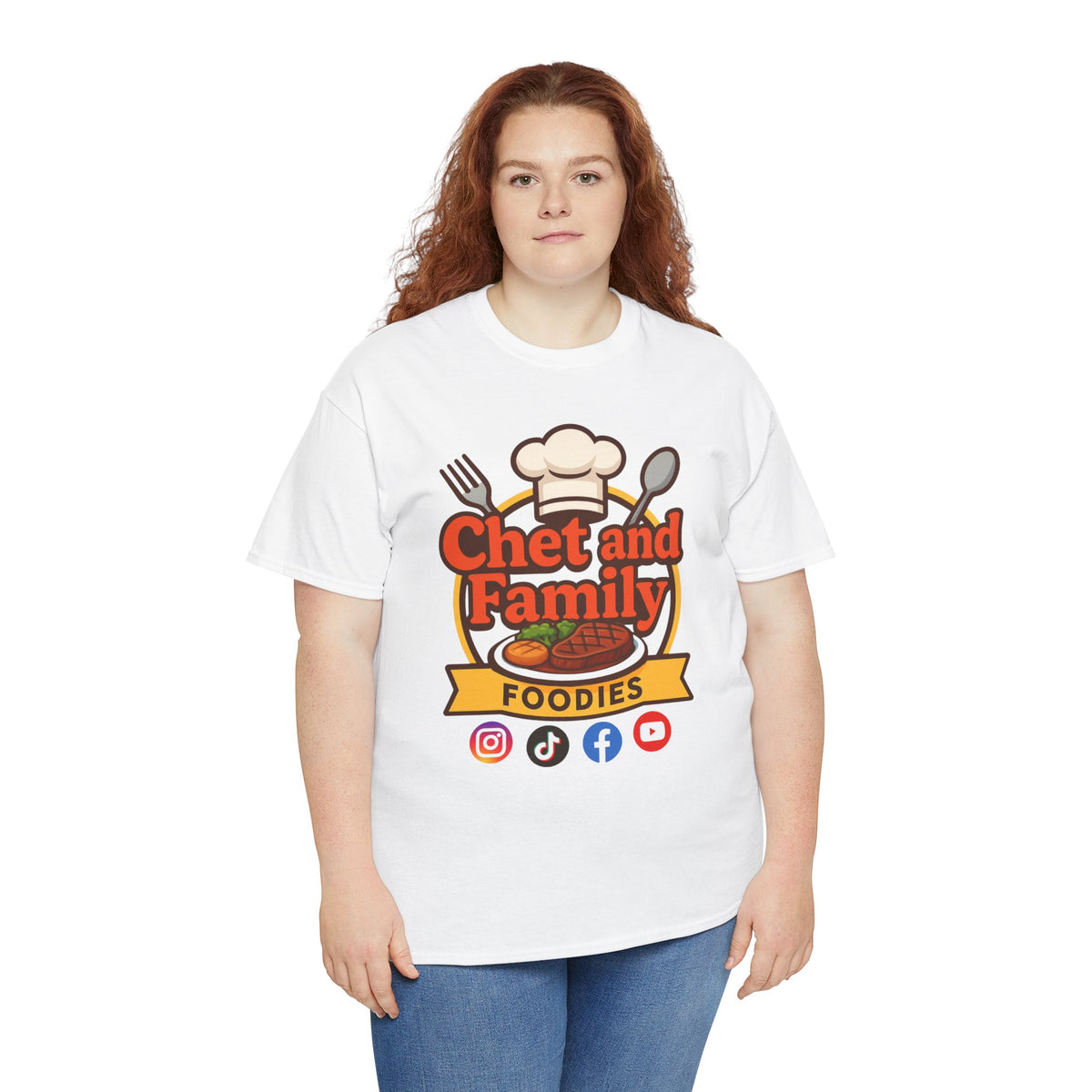 Chet and Family Foodies Tee
