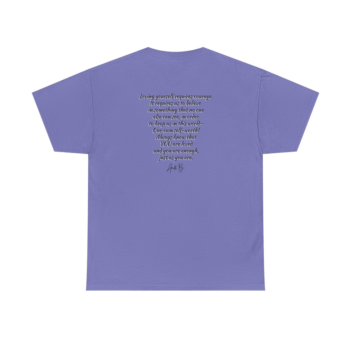 Goddess Sized Tee — "I'm not fat, I'm Goddess Sized" Empowerment T‑Shirt | Andi B. Designs