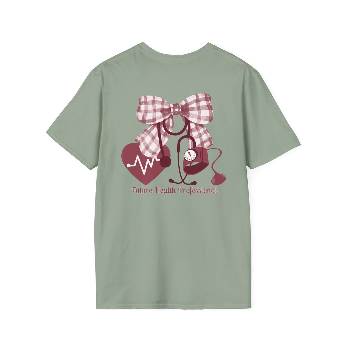 HOSA Tee with bow, stethoscope, bp cuff - Unisex T-Shirt