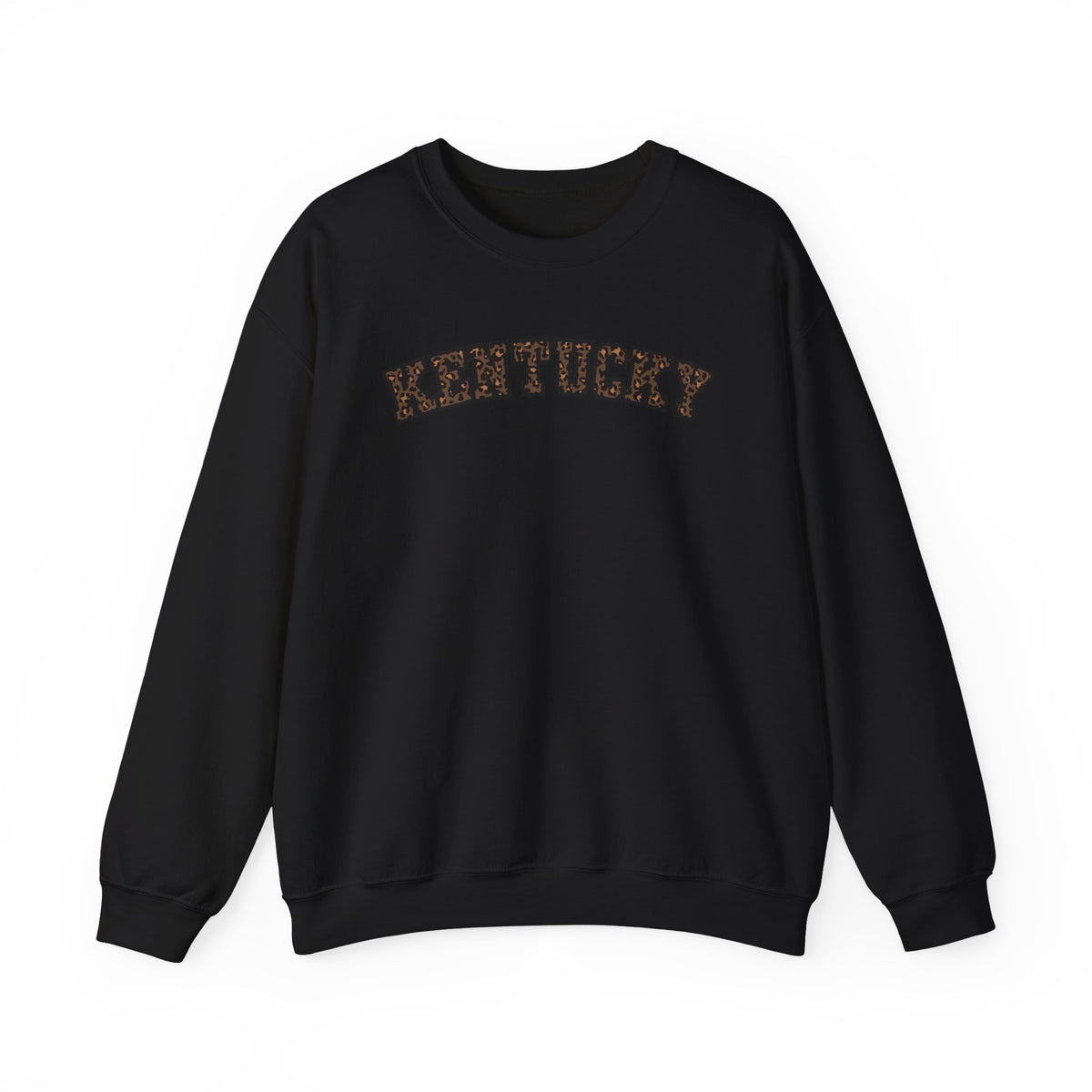 Kentucky Dark Leopard Crewneck Sweatshirt