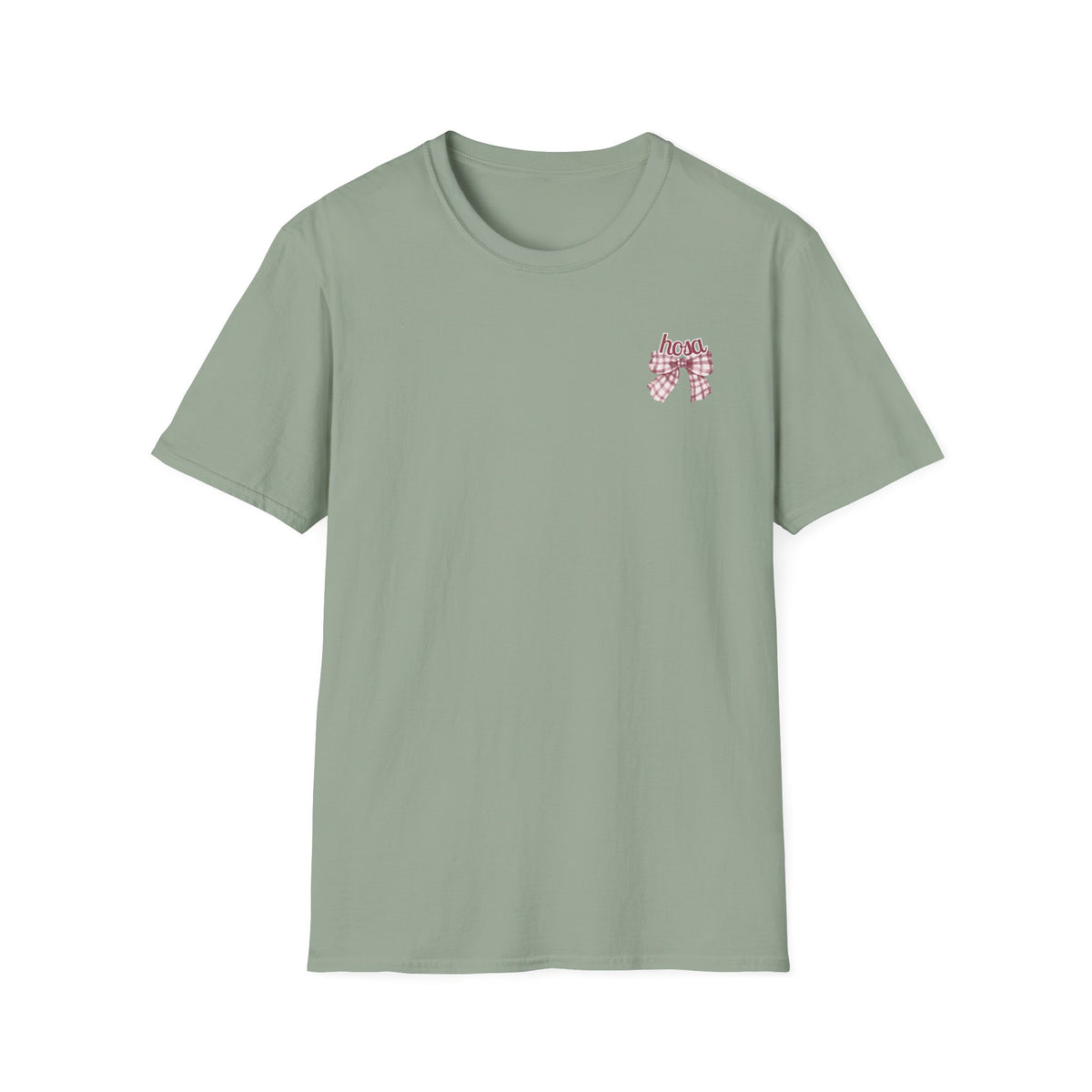 HOSA Tee with bow, stethoscope, bp cuff - Unisex T-Shirt