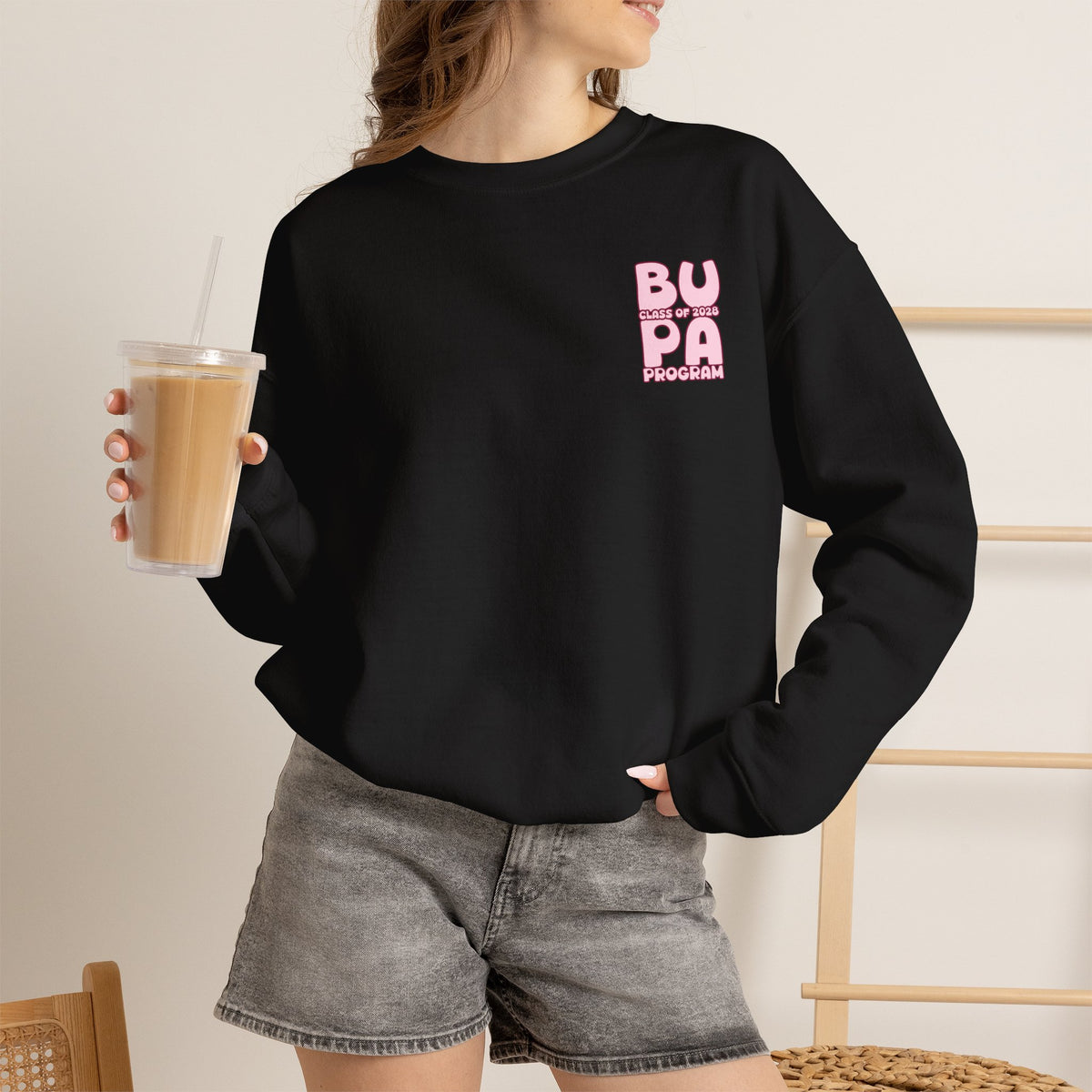 Brescia PA Program Warm Ombre Crewneck Sweatshirt