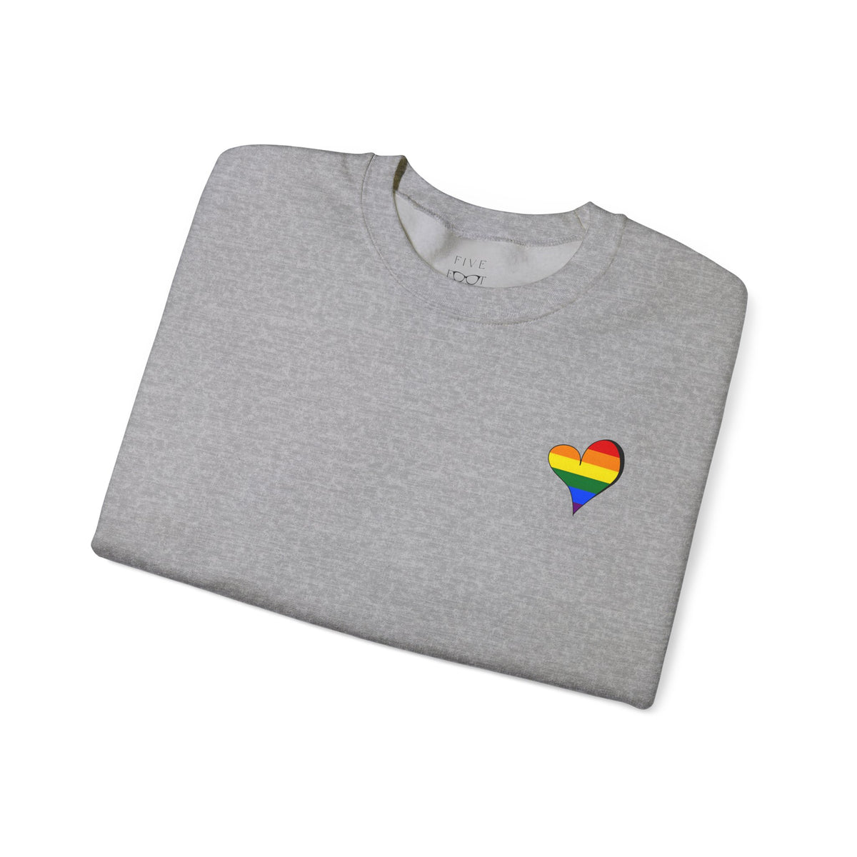 Kentucky Rainbow Stacked Font Crewneck Sweatshirt