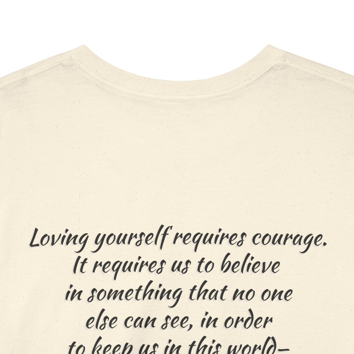 Goddess Tee #2 — "I'm Not Fat, I'm Goddess Sized" Women's Empowerment T-Shirt | Andi B. Designs