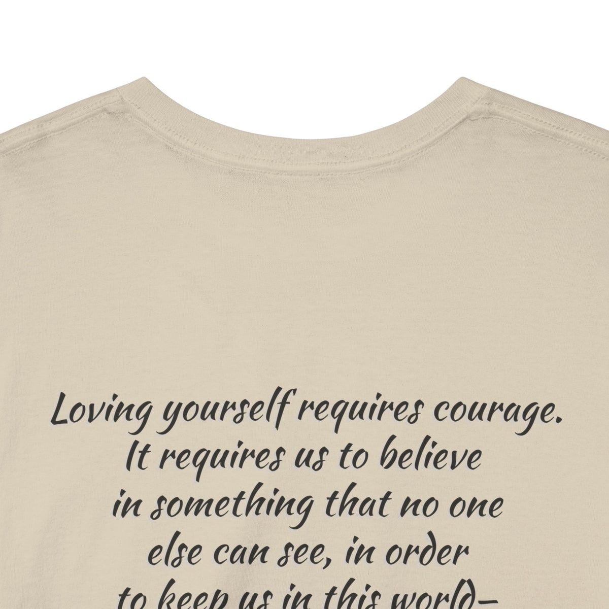 Goddess Tee #2 — "I'm Not Fat, I'm Goddess Sized" Women's Empowerment T-Shirt | Andi B. Designs