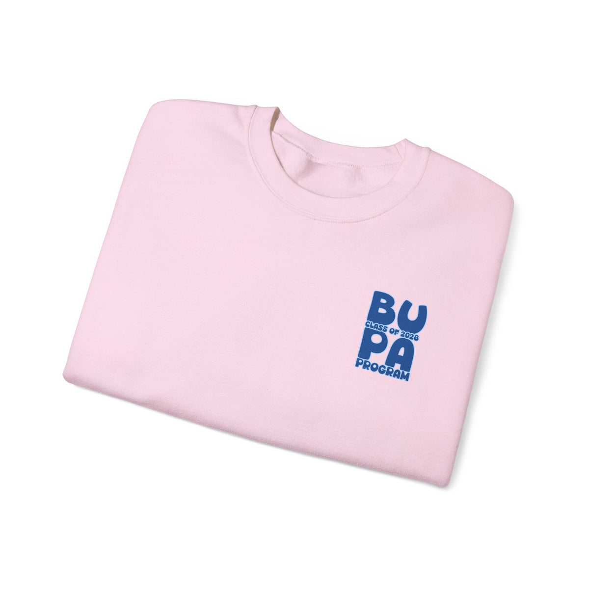 Brescia PA Program Blue Ombre Graphic Crewneck Sweatshirt