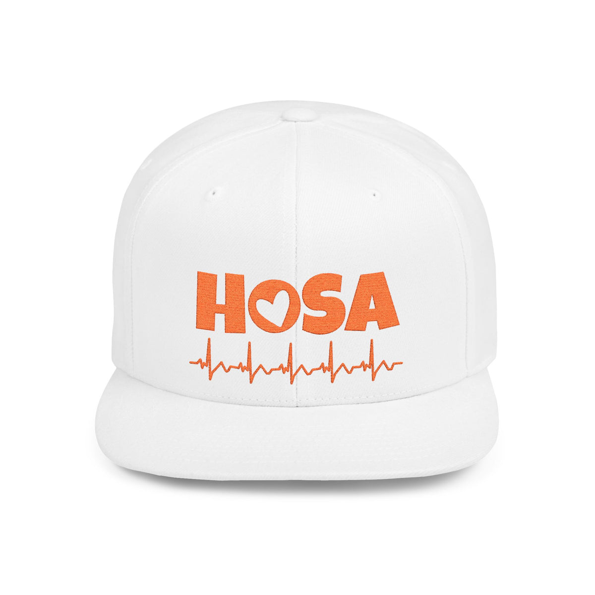 HOSA Heartbeat Flatbill Snapback - Orange Edition