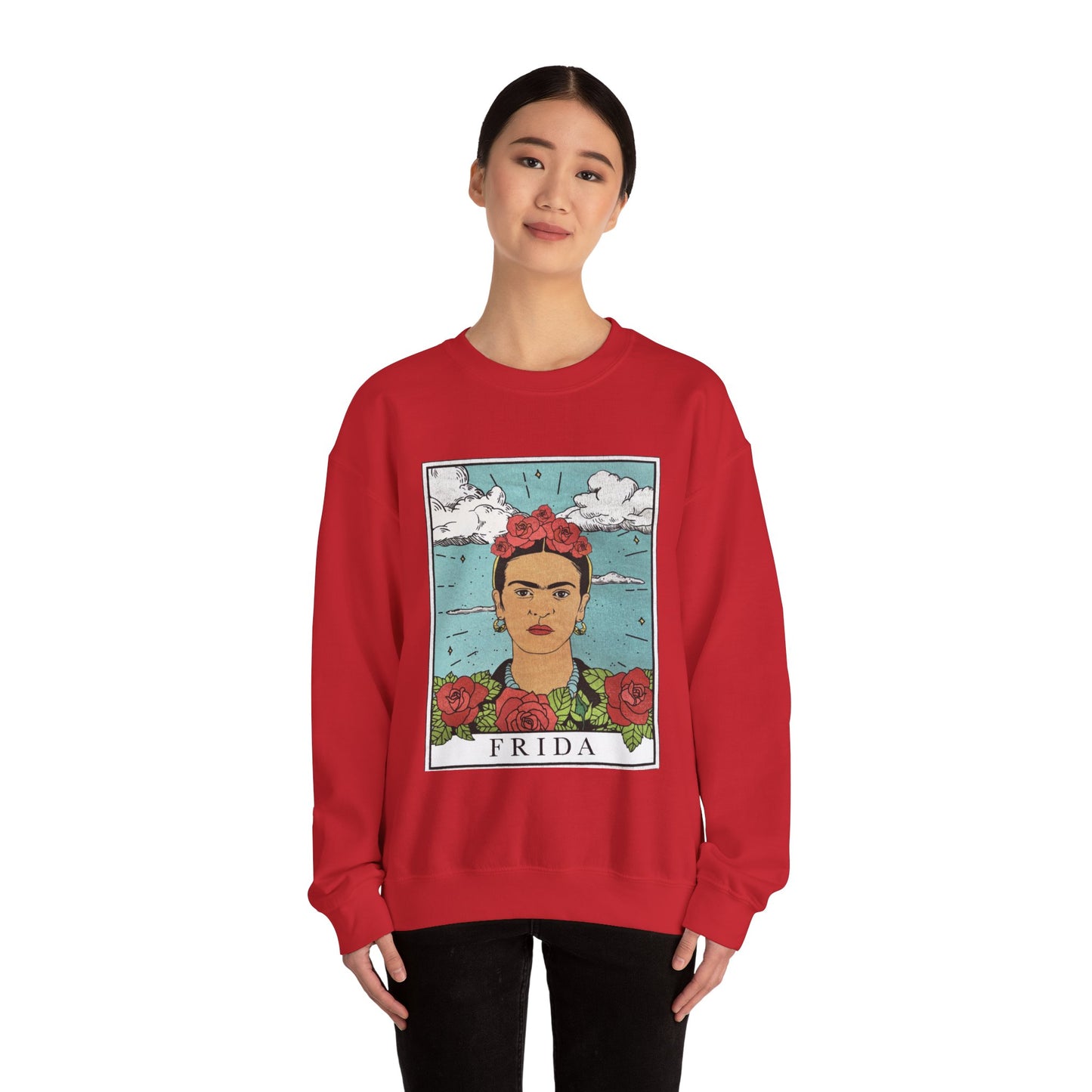 Frida Kahlo Portrait Crewneck