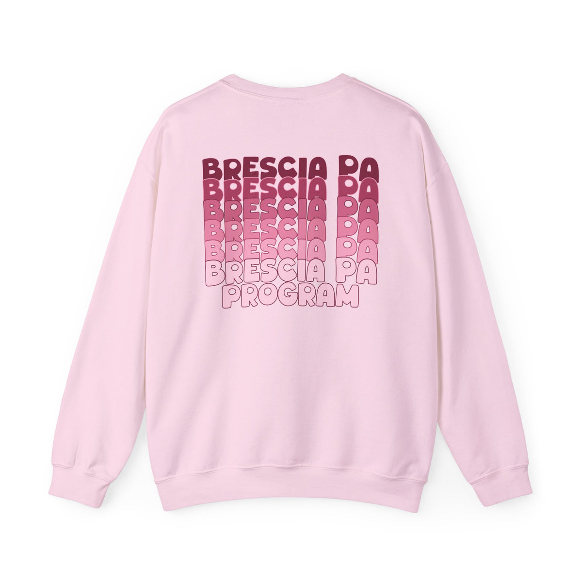 Brescia PA Program Warm Ombre Crewneck Sweatshirt