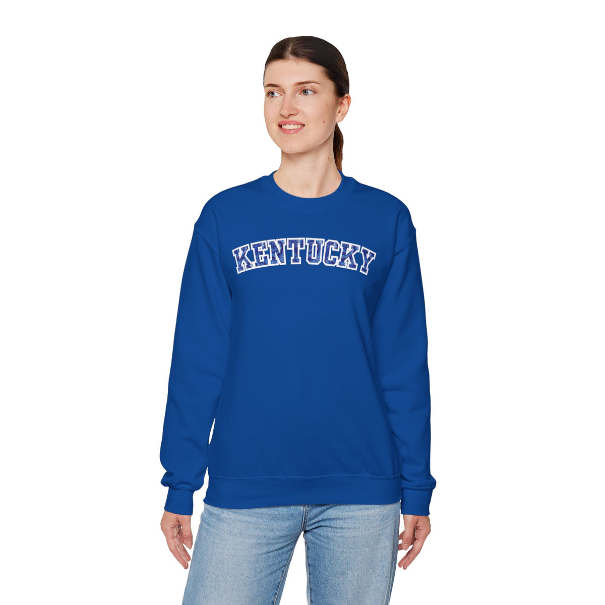Kentucky Blue Tie-Dye Sweatshirt