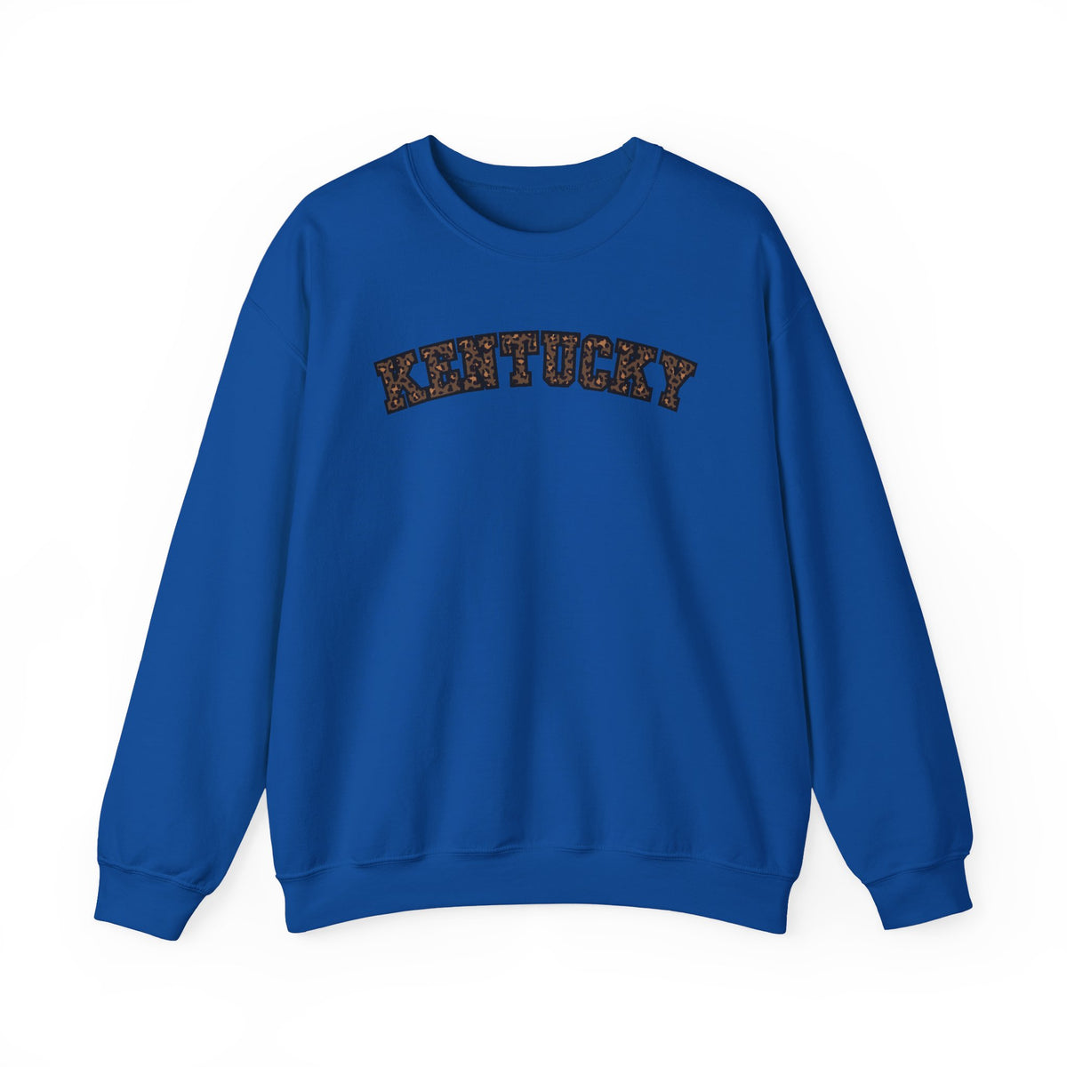 Kentucky Dark Leopard Crewneck Sweatshirt