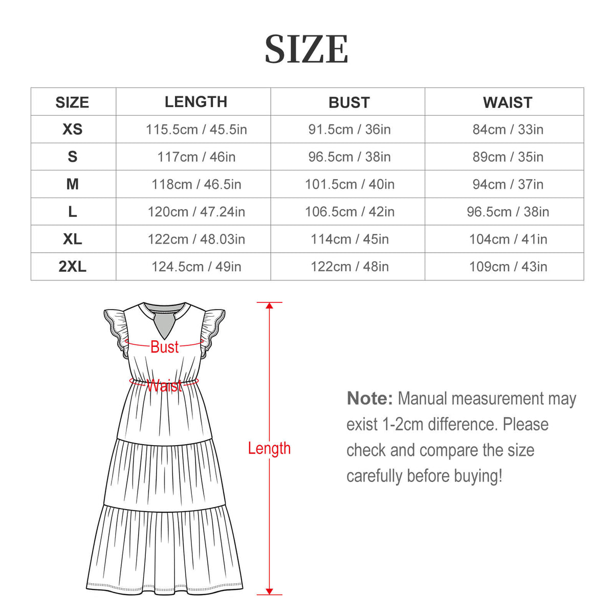 Kentucky GameDay Dress180gsm Ruffled V Neck Dress (All-Over Printing)